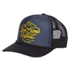 BLACK DIAMOND Flat Bill Trucker Hat Carbon/Sulphur šiltovka