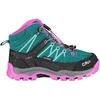 CMP Kids Rigel Mid WP Trekking Lake-Pink Fluo obuv 