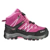 CMP Kids Rigel Mid WP Trekking Berry-Pink Fluo obuv 