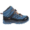 CMP Kids Rigel Mid WP Trekking Dusty Blue-Flash Orange obuv 