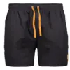 CMP Shorts Flash Kid Antracite-Flash Orange šortky