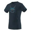 Dynafit Graphic Cotton M T-shirt blueberry/skimo pánske tričko
