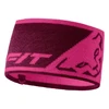 Dynafit Leopard Logo Headband flamingo čelenka
