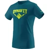 Dynafit Graphic Cotton M T-shirt petrol/hardcore tričko