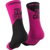 Dynafit No Pain No Gain Socks pink glo black out ponožky