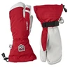 Hestra Army Leather Heli Ski-3 Red rukavice