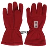 Lego Lwazun 722 Gloves Jr Dark Red rukavice