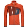Ortovox Fleece Grid Jacket M Desert Orange mikina