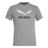Salewa Solidlogo Drirelease M T-Shirt heather grey tričko