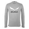 Salewa Solidlogo DryTon M T-Shirt heather grey tričko