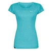 Salewa Puez Melange Dry W T-Shirt maui blue melange tričko