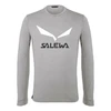 Salewa Solidlogo DryTon M T-Shirt grey/heather grey tričko