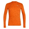 Salewa Puez Melange Dry Longsleeve M Tee red orange melange tričko