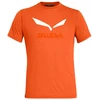 Salewa Solidlogo Drirelease M T-Shirt Red orange melange tričko