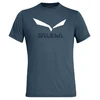 Salewa Solidlogo Drirelease M T-Shirt premium navy melange tričko