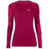 Salewa Cristallo Warm Alpine Merino Responsive Long Sleeve W Violet Rhodo Red tričko