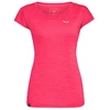 Salewa Puez Melange Dry W T-Shirt rose red melange tričko