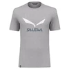Salewa Solidlogo Dri-Release T-Shirt M heather grey tričko