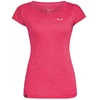 Salewa Puez Melange Dry T-Shirt W rose red melange tričko