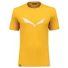 Salewa Solidlogo Dri-Release T-Shirt M yellow gold melange tričko