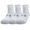 Under Armour Heatgear Locut White ponožky  