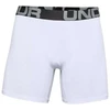 Under Armour Charget Cotton 6 in 3 Pack M White boxerky