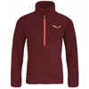 Salewa Puez Polarlite Anorak Kid red syrah mikina