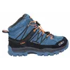 CMP Trekking Shoes Rigel Mid WP dusty blue flash orange obuv