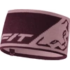 Dynafit Leopard Logo Headband mokarosa čelenka