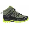 CMP Trekking Shoes Rigel Mid WP kaki acido obuv