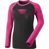 Dynafit Speed Dryarn Long Sleeve Shirt W pink glo termo tričko