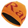 RAB Logo Beanie marmalade/oxblood red čiapka