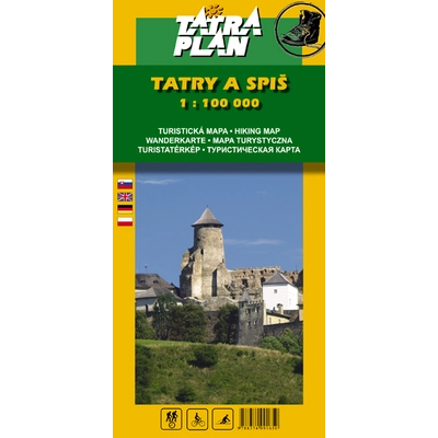 TM TATRY A SPIŠ 1:100 000 MAPA