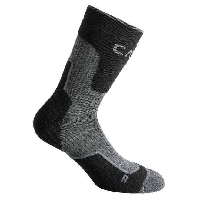 CMP Trekking Sock Wool Jr Nero ponožky 