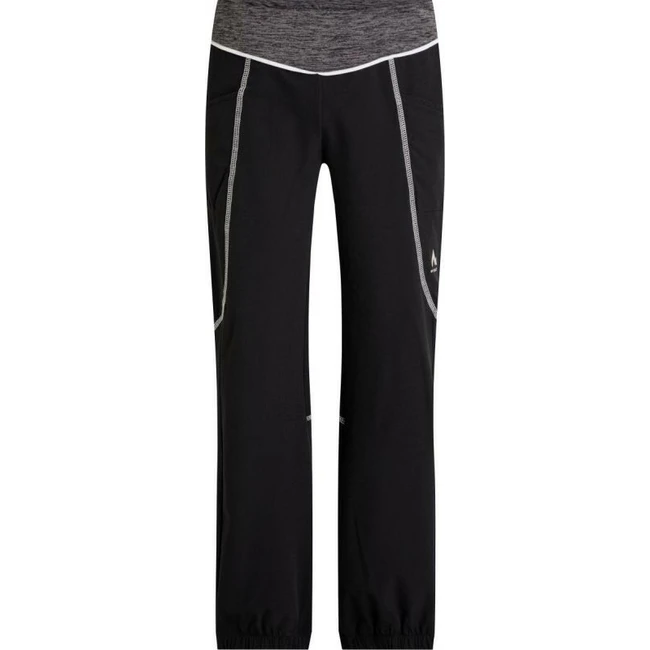 McKinley Zubal G Black/White Turistické nohavice