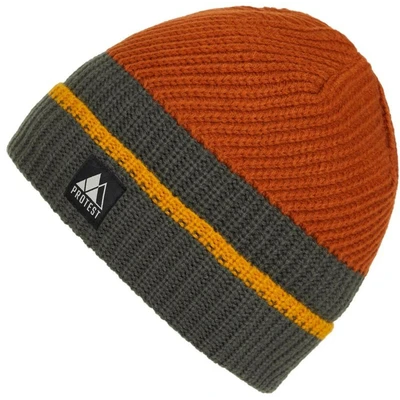 Protest Prtpurston Beanie M Umber Orange čiapka 