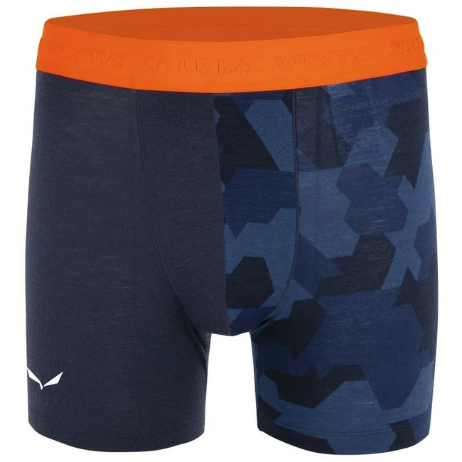 Salewa Cristallo Warm Alpine Merino Responsive Boxer M blue navy blazer boxerky