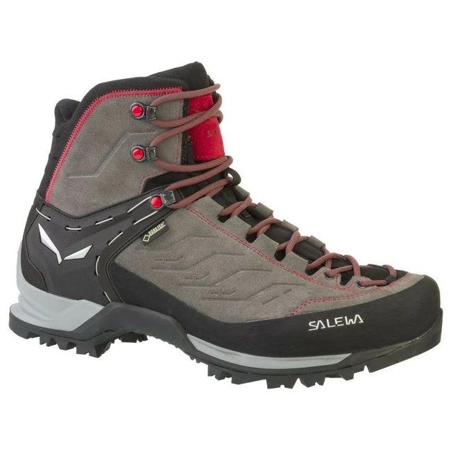 Salewa Mountain Trainer Mid GORE-TEX M Shoes grey charcoal/papavero