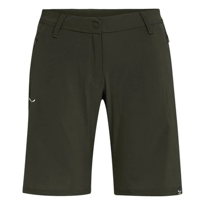 Salewa Talvena Durastretch W Shorts green dark olive kraťasy