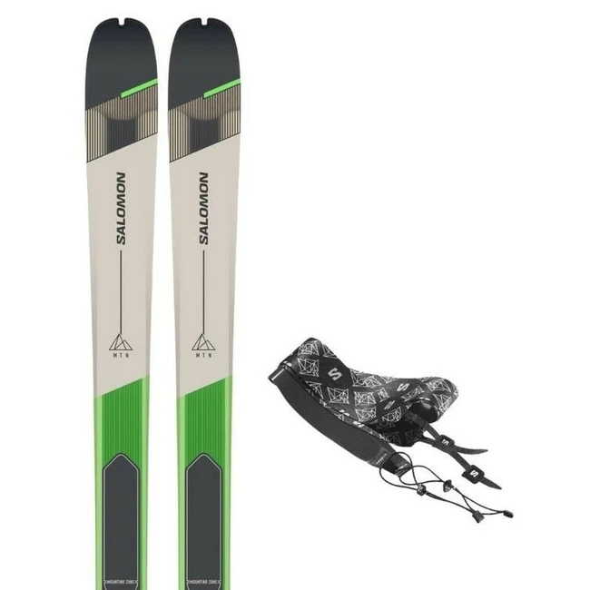 Salomon MTN 86 Pro Uni Touring Skis + Salomon Skins 22/23