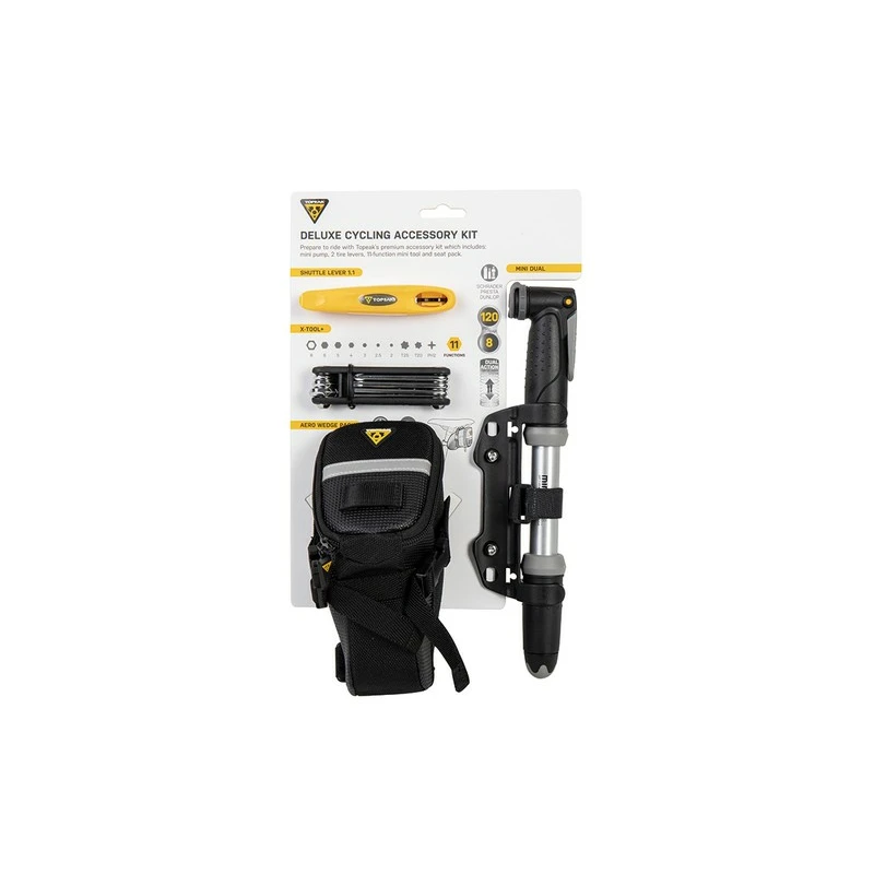 Topeak Deluxe Cycling Accessory Kit sada