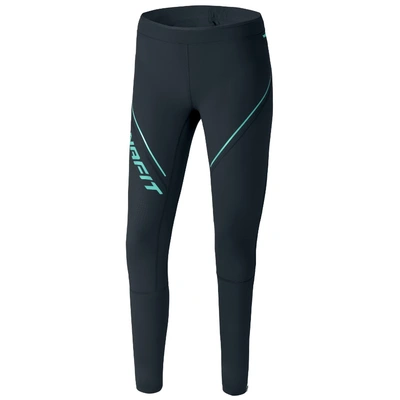 Dynafit Winter Running W Tights bluberry marine blue legíny