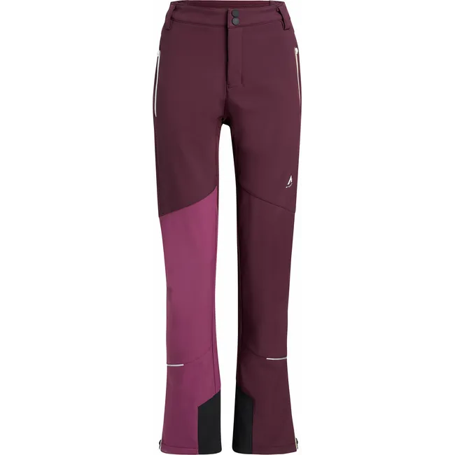 McKinley Saina Pant W burgundy pink nohavice