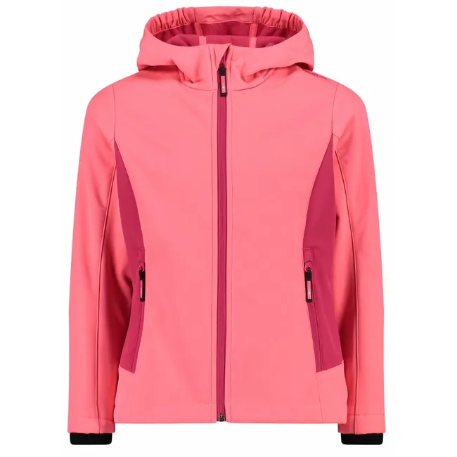 CMP Jacket Fix Hood Kid G gloss fuxia bunda