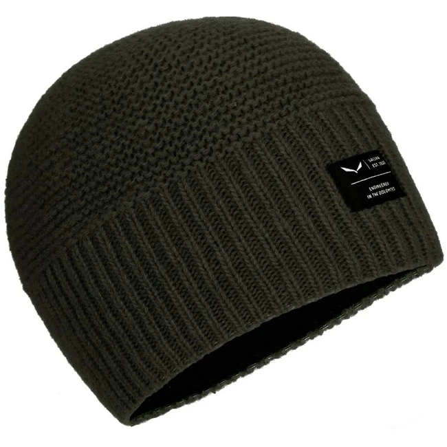 Salewa Sarner 2 Wool Beanie green dark olive čiapka