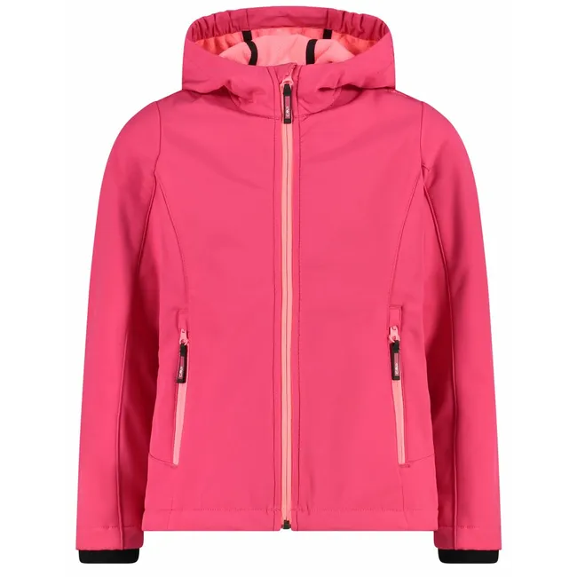 CMP Jacket Fix Hood Kid G fuxia bunda