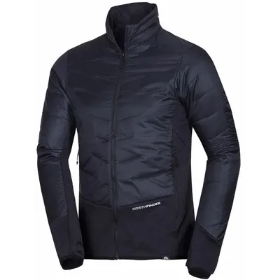 Northfinder Eldon M Hybrid Sweater black mikina