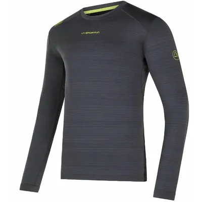 La Sportiva Tour Long Sleeve M carbon lime punch tričko