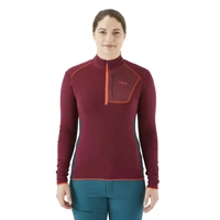 RAB Syncrino Light Fleece Pull-On W deep heather rolák