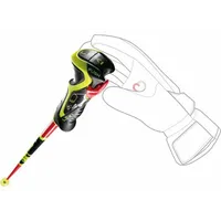 Leki Wcr Tbs Sl 3d bright red/black/neonyellow lyž. palice